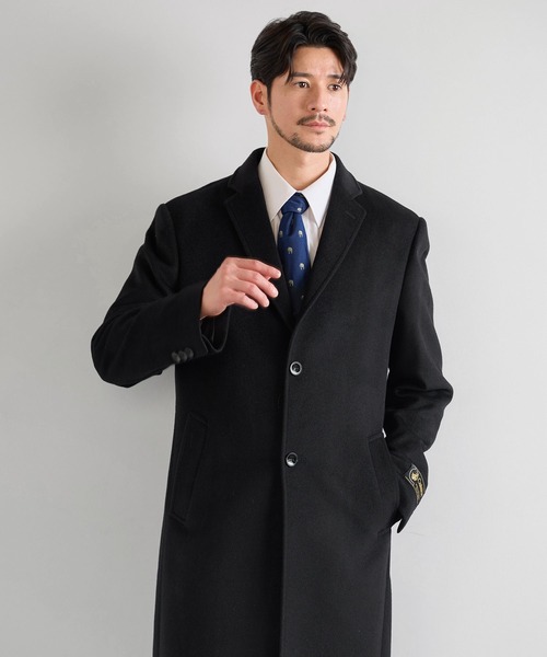 カシミヤフォーマルチェスターコートメンズ（チェスターコート