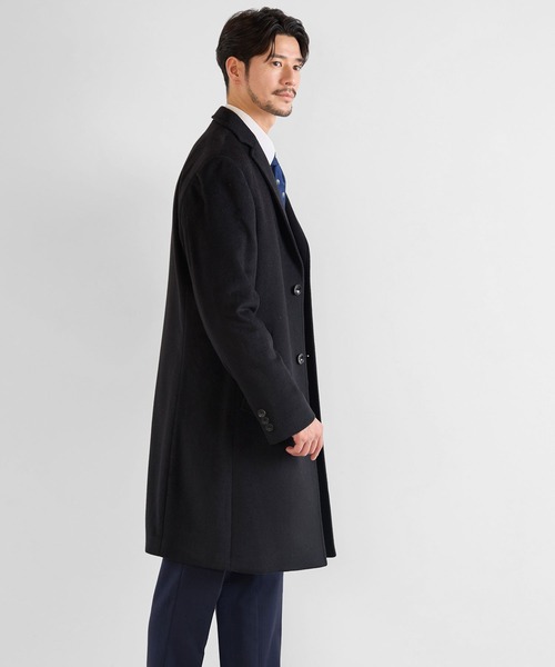 セール】カシミヤフォーマルチェスターコートメンズ（チェスターコート