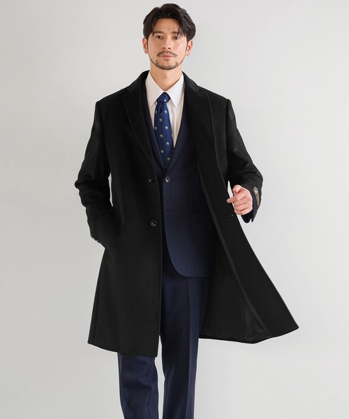 カシミヤフォーマルチェスターコートメンズ（チェスターコート