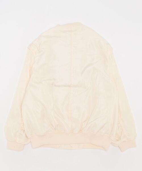 SPINNS(スピンズ)の「【マルチWAY】MA-1肩ジップジャケット/ベスト(MA-1・レディース・アイボリー/カーキ/ブラック・ONESIZE)」の5枚目の写真