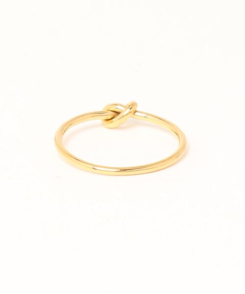 IAMUSE（アイアミューズ）の「金属アレルギー対応　ノットモチーフリング S0830【IAMUSE】（リング・レディース・ゴールド・9号/11号/13号）」の11枚目の写真