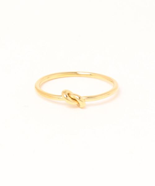 IAMUSE（アイアミューズ）の「金属アレルギー対応　ノットモチーフリング S0830【IAMUSE】（リング・レディース・ゴールド・9号/11号/13号）」の12枚目の写真