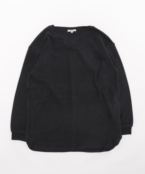 niko and...(ニコアンド)の「起毛スムースクループルオーバー(Tシャツ/カットソー・レディース・グリーン/ホワイト/ブラウン/ナチュラル/チャコール・LARGE/MEDIUM)」の3枚目の写真