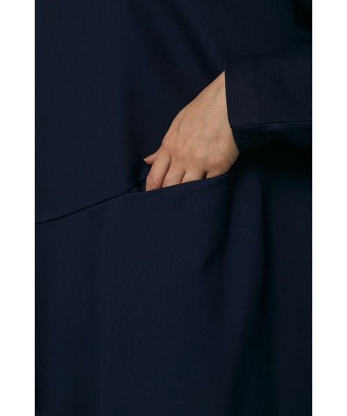 HeRIN.CYE（ヘリンドットサイ）の「Switching long dress（ワンピース・レディース・グレー/ネイビー・FREE）」の11枚目の写真