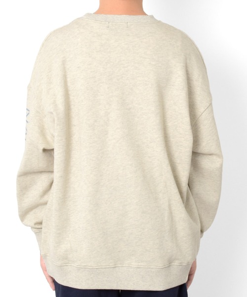 NAUTICA(ノーティカ)の「【NAUTICA】袖ロゴトレーナー(スウェット・キッズ・オートミール/イエロー/グリーン/ブルー/ネイビー・L/XL/M)」の8枚目の写真