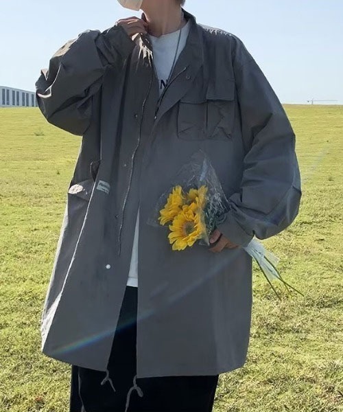 フロントポケットミリタリージャケット（ミリタリージャケット）｜MGV（エムジーヴィー）