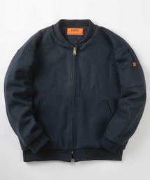 UNIVERSAL OVERALL（ユニバーサルオーバーオール）の「【UNIVERSAL OVERALL/ユニバーサルオーバーオール】ライトメルトン ブルゾン/ TEAM JACKET/メルトンチームジャケット/ビッグシルエット（ブルゾン）」