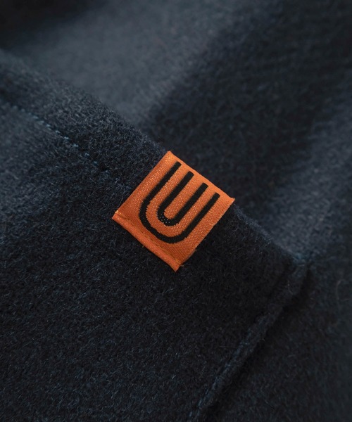 UNIVERSAL OVERALL(ユニバーサルオーバーオール)の「【UNIVERSAL OVERALL/ユニバーサルオーバーオール】ライトメルトン ブルゾン/ TEAM JACKET/メルトンチームジャケット/ビッグシルエット(ブルゾン・メンズ・ブラック/ネイビー/キャメル・M/L/XL)」の13枚目の写真