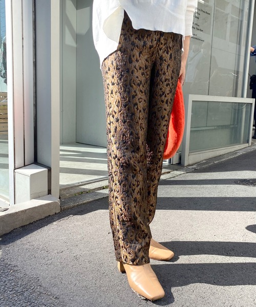 BEARDSLEY ジャガードキュロット レオパード style04.jpg