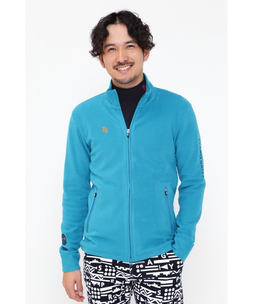 パーリーゲイツ☆新品 プレミアウォーム ハーフジップ カットソー プル