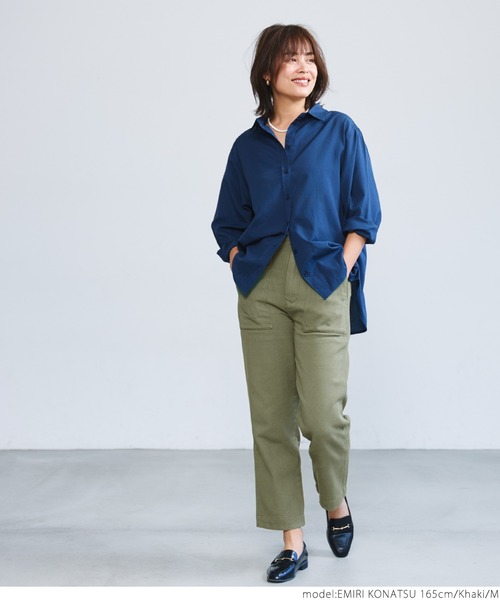 coca(coca)(コカ)の「カツラギサイドベルトベイカーパンツ(その他パンツ・レディース・カーキ/ライトベージュ・S/M/L)」の12枚目の写真