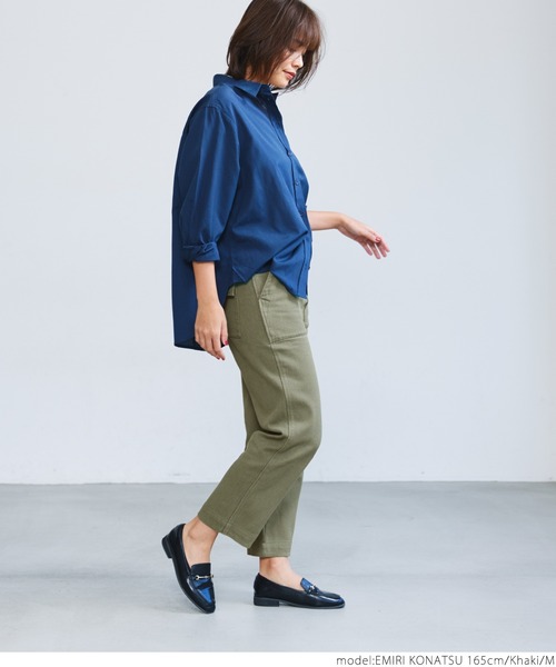 coca(coca)(コカ)の「カツラギサイドベルトベイカーパンツ(その他パンツ・レディース・カーキ/ライトベージュ・S/M/L)」の14枚目の写真