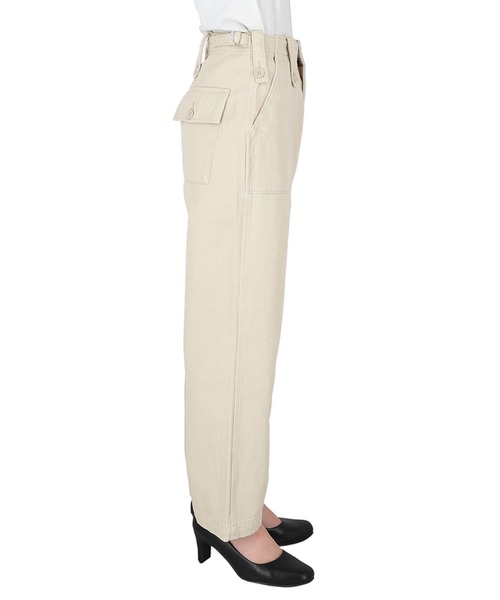 coca(coca)(コカ)の「カツラギサイドベルトベイカーパンツ(その他パンツ・レディース・カーキ/ライトベージュ・S/M/L)」の18枚目の写真