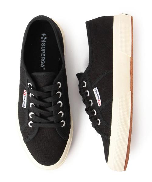 SUPERGA(スペルガ)の「スペルガ/SUPERGA ベーシックSNK(スニーカー・レディース・ブラック・37/36/38)」の1枚目の写真