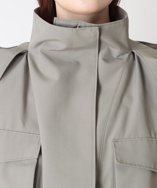 Hart(ハート)の「Hart / short hooded blouson(ショートフード付きブルゾン)(ブルゾン・レディース・ベージュ・38)」の12枚目の写真
