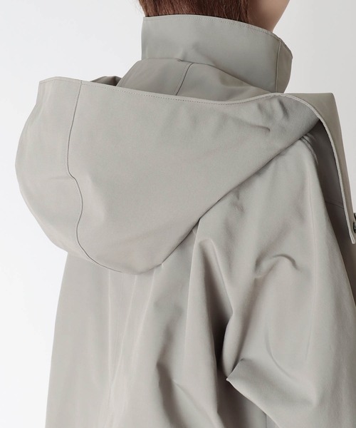 Hart(ハート)の「Hart / short hooded blouson(ショートフード付きブルゾン)(ブルゾン・レディース・ベージュ・38)」の7枚目の写真