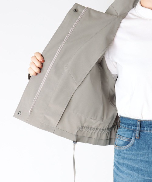 Hart(ハート)の「Hart / short hooded blouson(ショートフード付きブルゾン)(ブルゾン・レディース・ベージュ・38)」の14枚目の写真