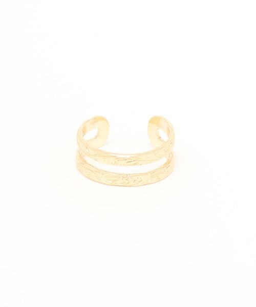 Kahiko(カヒコ)の「【Kahiko】エルアハワジュサムリング(リング・レディース・ゴールド/シルバー・FREE)」の1枚目の写真