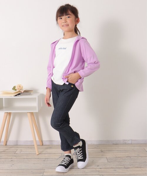 ikka(イッカ)の「後ろフリルストレッチパンツ(120~160cm)(その他パンツ・キッズ・ブラック/ブルー・120/130/140/150/160)」の14枚目の写真