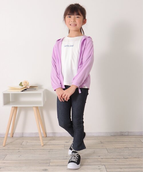 ikka(イッカ)の「後ろフリルストレッチパンツ(120~160cm)(その他パンツ・キッズ・ブラック/ブルー・120/130/140/150/160)」の16枚目の写真