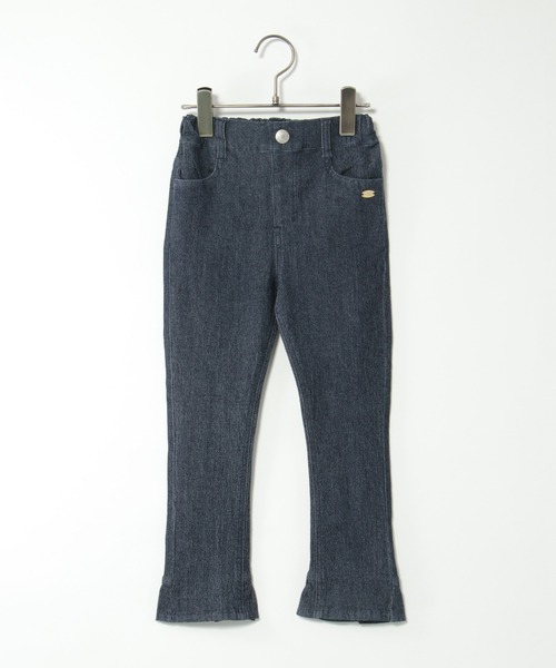 ikka(イッカ)の「後ろフリルストレッチパンツ(120~160cm)(その他パンツ・キッズ・ブラック/ブルー・120/130/140/150/160)」の3枚目の写真