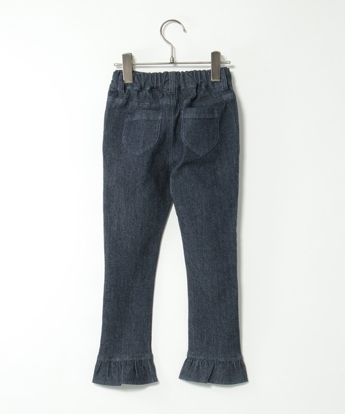 ikka(イッカ)の「後ろフリルストレッチパンツ(120~160cm)(その他パンツ・キッズ・ブラック/ブルー・120/130/140/150/160)」の4枚目の写真