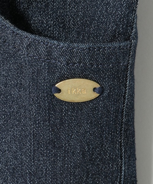ikka(イッカ)の「後ろフリルストレッチパンツ(120~160cm)(その他パンツ・キッズ・ブラック/ブルー・120/130/140/150/160)」の9枚目の写真