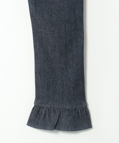 ikka(イッカ)の「後ろフリルストレッチパンツ(120~160cm)(その他パンツ・キッズ・ブラック/ブルー・120/130/140/150/160)」の11枚目の写真