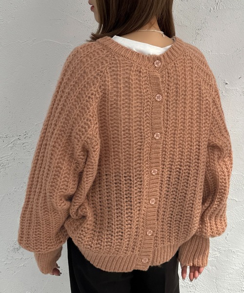 apres jour mignon（アプレジュールミニョン）の「2WAYざっくり編みニット【ZOZOTOWN限定アイテム】（ニット/セーター・レディース・オレンジ/ライトベージュ/グリーン・フリー/X-LARGE）」の21枚目の写真