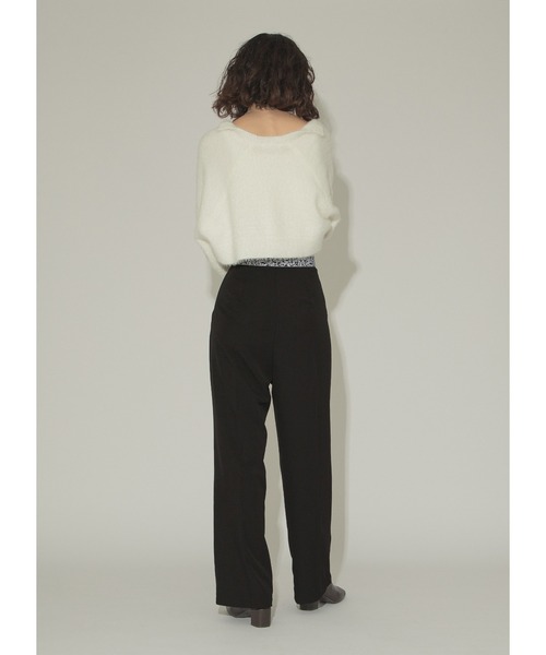 Adoon plain(アドーンプレーン)の「ウエストゴムパンツ(その他パンツ・レディース・グレー/ブラック・MEDIUM/LARGE)」の8枚目の写真