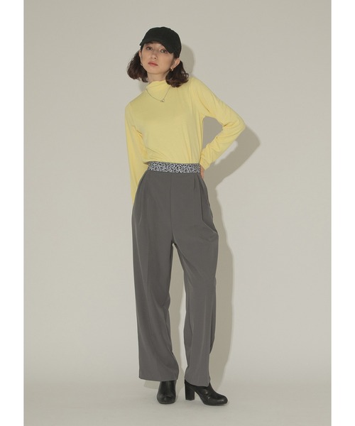 Adoon plain(アドーンプレーン)の「ウエストゴムパンツ(その他パンツ・レディース・グレー/ブラック・MEDIUM/LARGE)」の15枚目の写真