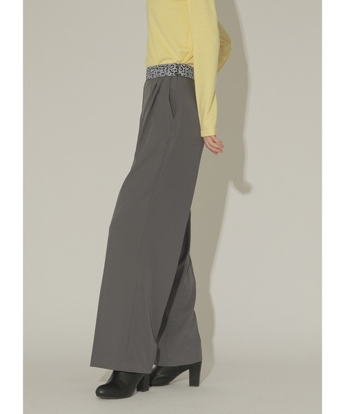 Adoon plain(アドーンプレーン)の「ウエストゴムパンツ(その他パンツ・レディース・グレー/ブラック・MEDIUM/LARGE)」の13枚目の写真