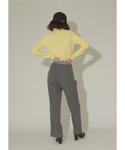 Adoon plain(アドーンプレーン)の「ウエストゴムパンツ(その他パンツ・レディース・グレー/ブラック・MEDIUM/LARGE)」の17枚目の写真