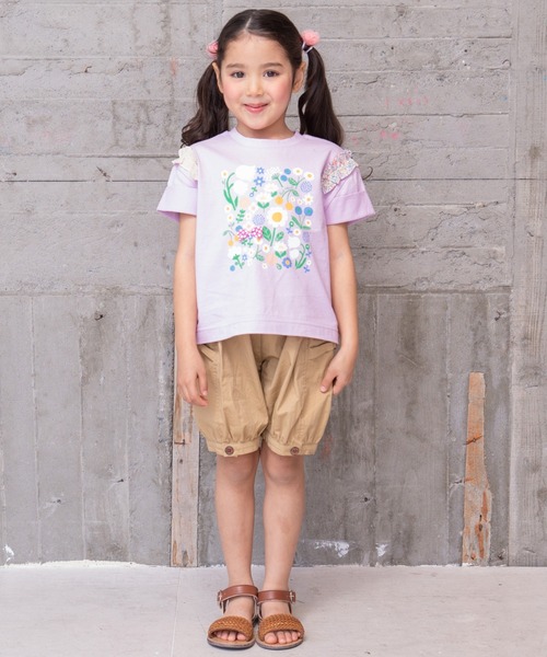 RAGMART（ラグマート）の「プリントTシャツ（Tシャツ/カットソー・キッズ・グリーン/ピンク/オフホワイト・90cm/80ｃｍ/95cm）」の12枚目の写真
