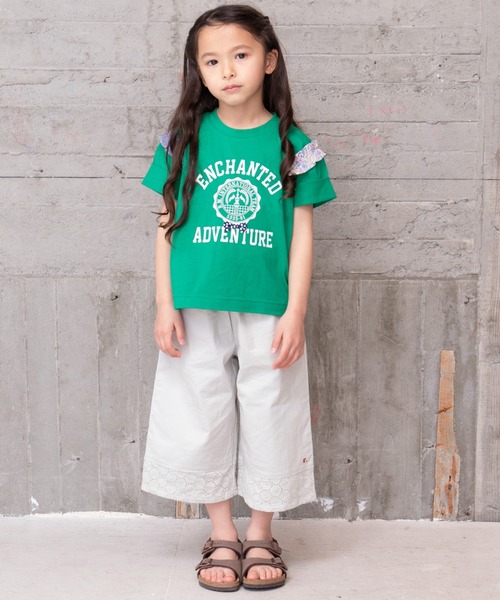 RAGMART（ラグマート）の「プリントTシャツ（Tシャツ/カットソー・キッズ・グリーン/ピンク/オフホワイト・90cm/80ｃｍ/95cm）」の7枚目の写真