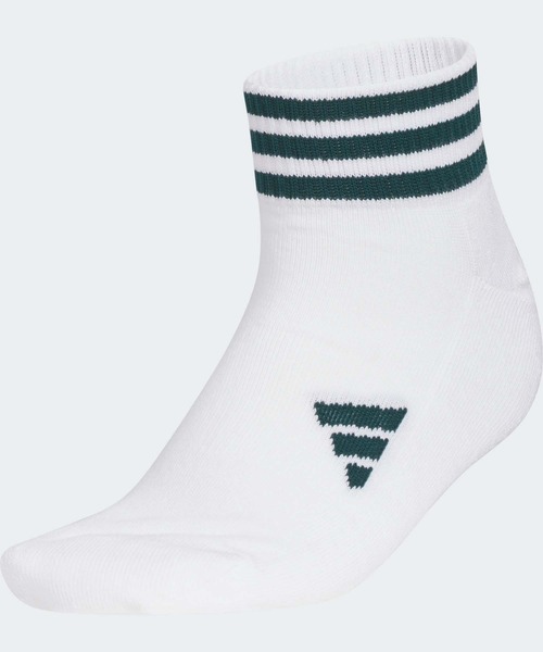 アンクル丈 スリーストライプス クッションソックス【adidas