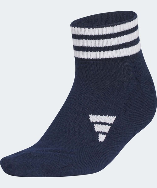 アンクル丈 スリーストライプス クッションソックス【adidas