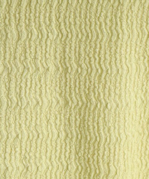 DRESKIP（ドレスキップ）の「◆しぼ感シアーハイネックインナートップス（Tシャツ/カットソー・レディース・オフホワイト/レモンイエロー/ブラック・02/03）」の18枚目の写真