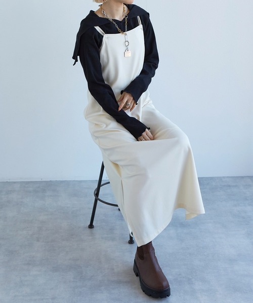 pp closetセーラーカラーシャツ w closet（ダブルクローゼット）の「セーラーカラーリブプルオーバー