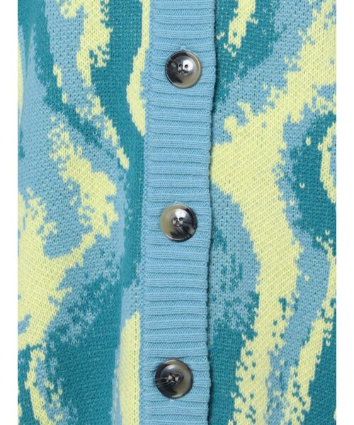 jouetie（ジュエティ）の「スプリングカラールーズカーデ【ニットカーディガン】（カーディガン/ボレロ・レディース・パープル/ピンク/ブルー/グリーン・MEDIUM）」の8枚目の写真