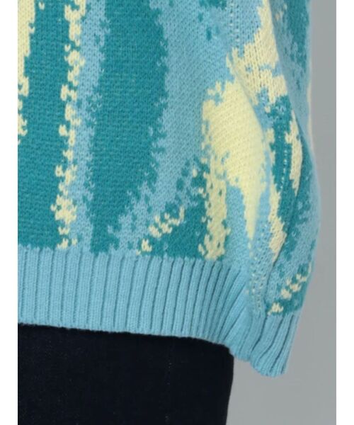 jouetie（ジュエティ）の「スプリングカラールーズカーデ【ニットカーディガン】（カーディガン/ボレロ・レディース・パープル/ピンク/ブルー/グリーン・MEDIUM）」の20枚目の写真