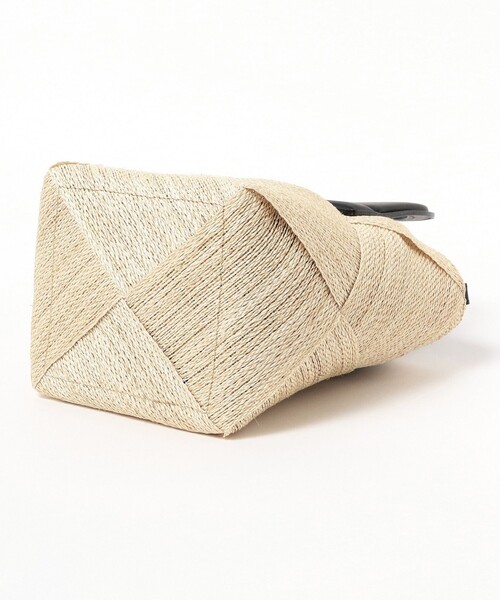 VIOLAd'ORO（ヴィオラドーロ）の「VIOLAd’ORO / MIRO アバカメッシュ トートバッグ（トートバッグ・レディース・ナチュラル/ブラック・ONE SIZE）」の14枚目の写真