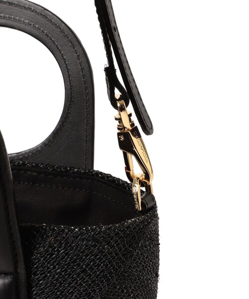 VIOLAd'ORO（ヴィオラドーロ）の「VIOLAd’ORO / MIRO アバカメッシュ トートバッグ（トートバッグ・レディース・ナチュラル/ブラック・ONE SIZE）」の21枚目の写真