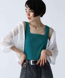 PAGEBOY | スクエアネックニットタンク(タンクトップ)