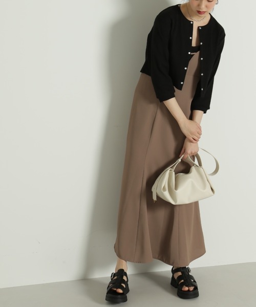 FREE'S MART（フリーズマート）の「◆リブショート丈カットソーカーディガン（カーディガン/ボレロ・レディース・グリーン/ホワイト/ブラック/イエロー・FREE）」の20枚目の写真