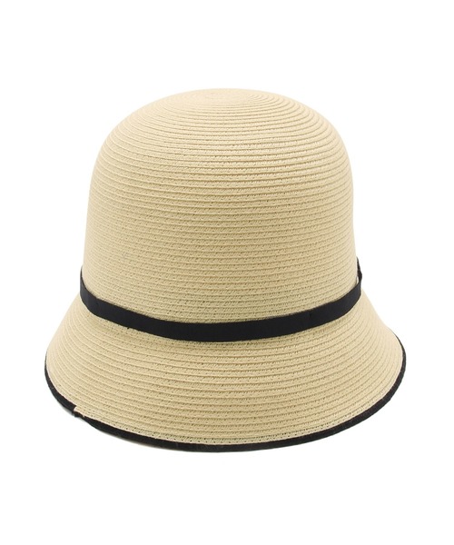 ROPE' PICNIC(ロペピクニック)の「ウォッシャブルブレードベルハット(ハット・レディース・ブラック/ベージュ・FREE)」の3枚目の写真