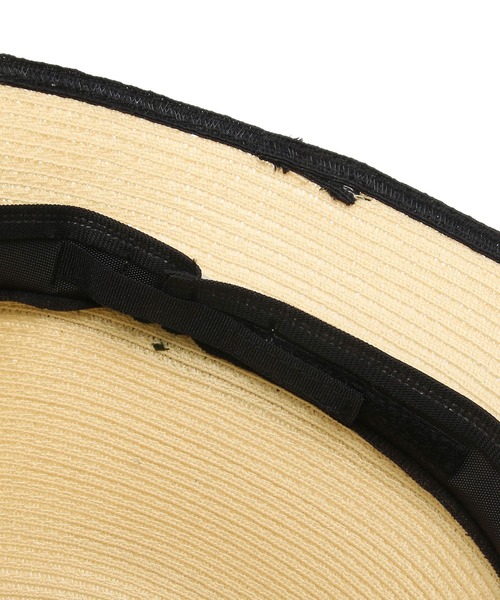 ROPE' PICNIC(ロペピクニック)の「ウォッシャブルブレードベルハット(ハット・レディース・ブラック/ベージュ・FREE)」の6枚目の写真