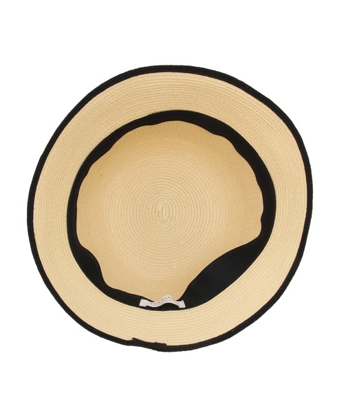 ROPE' PICNIC(ロペピクニック)の「ウォッシャブルブレードベルハット(ハット・レディース・ブラック/ベージュ・FREE)」の8枚目の写真