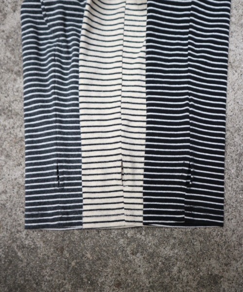 TRUNC(トランクエイティーエイト)の「Soft Touch Border Tee(Tシャツ/カットソー・レディース・ブラック/アイボリー/チャコールグレー・FREE)」の14枚目の写真