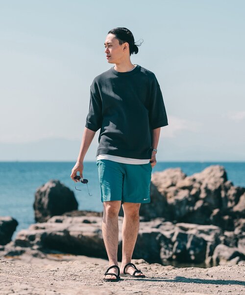 EDIFICE（エディフィス）の「スポンディッシュ リラックス ニット Tシャツ（ニット/セーター・メンズ・ブルー/チャコールグレー/ブラック/アイボリー/レッド・SMALL/MEDIUM/LARGE）」の11枚目の写真